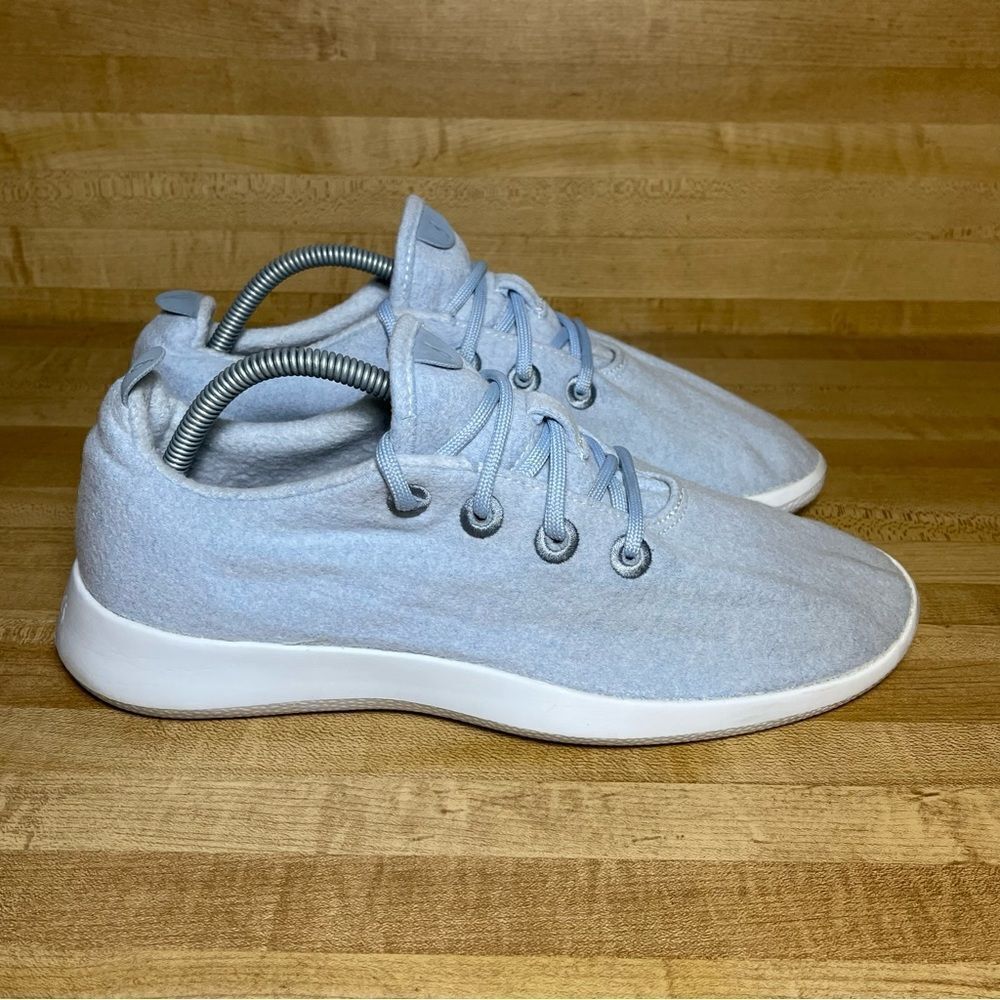 Allbirds Wool Runners Men’s Size 10 Athletic Shoes Sneakers Light Blue 0819 NV1